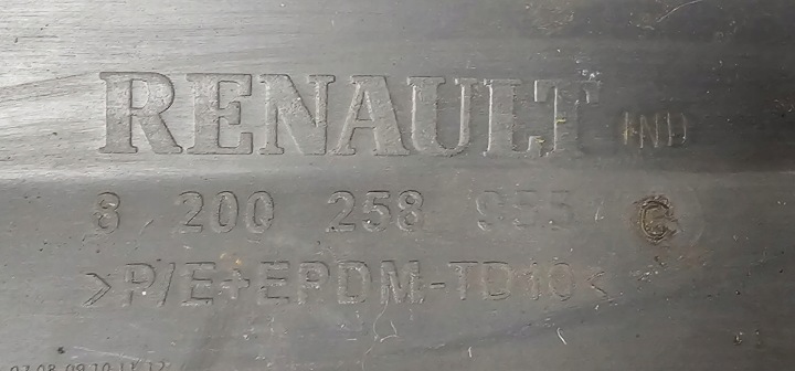 ORIGINAL PARE-CHOCS ARRIÈRE RENAULT MODUS 2004-2008 8200258955