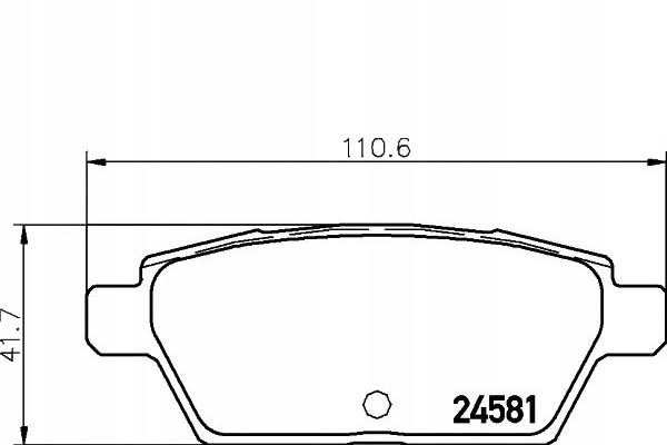 PLAQUETTES FREIN MAZDA T. 6 2,3 02-07