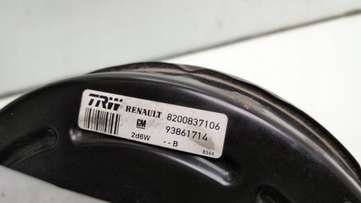 2010 OPEL VIVARO SERVO FREIN 93861714