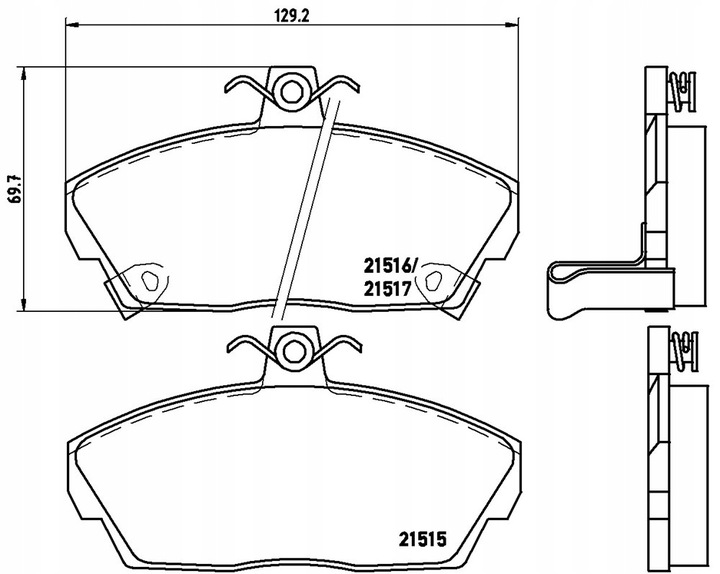 ZAPATAS DE FRENADO BREMBO P 28 020 + REGALO 