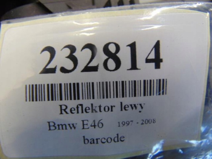 BMW E46 BERLINE PROJECTEUR GAUCHE ÉTAT WIDOCZNY SUR ZDJECIU 6910955