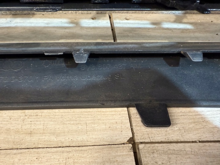 PARE-CHOCS AVANT AVANT AUDI A3 8V3 LIFT S LINE 16-20 SUR RONDELLES I PDC HAYON 8V3