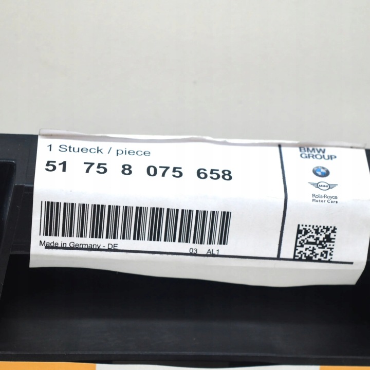 BMW 3 G20 M PROTECTION PARE-CHOCS AVANT PROTECTION SOUS CAPOT 51758075658