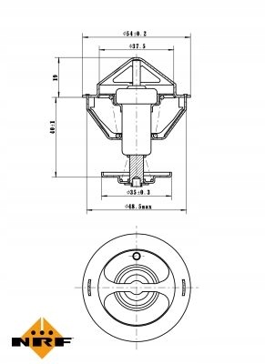 725200 TERMOSTATO 725200 NRF 