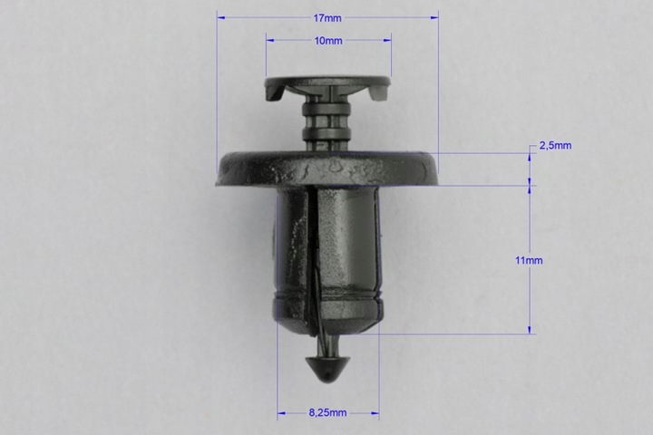 PASADORES ESPÁRRAGOS DE PARAGOLPES REJILLA DE PARABRISAS PARA RENAULT CLIO LAGUNA MEGANE SCENIC 