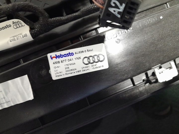 AUDI Q8 4M TOIT OUVRANT PANORAMA 4M8877041 3G5877795 4K0907594AC