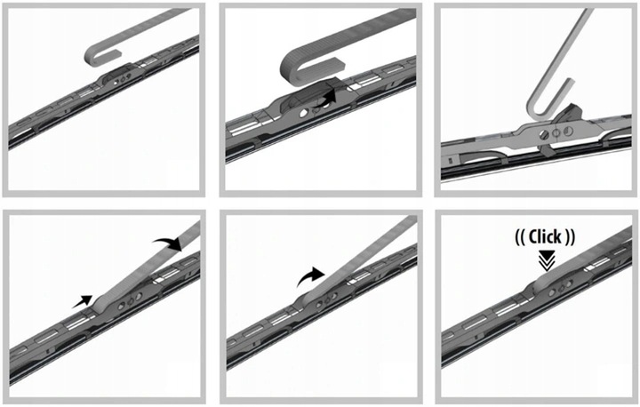 ESCOBILLAS PLANO PARA VW GOLF 3 3 PARTE DELANTERA + PARTE TRASERA 