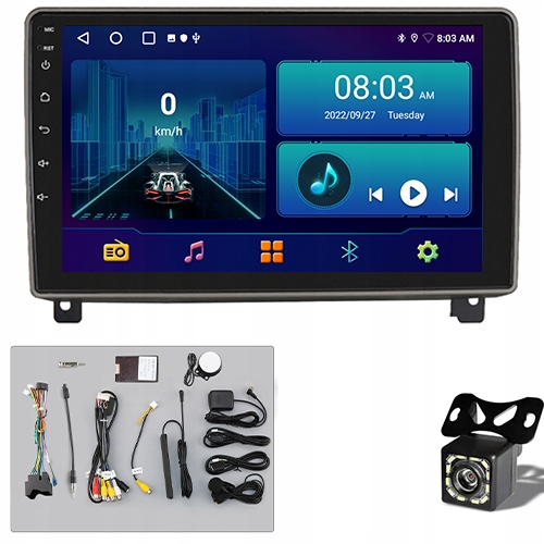 RADIO NAVEGACIÓN GPS PEUGEOT 407 2004-2011 ANDROID 