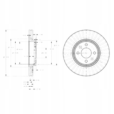 DRIVE+ DISCOS DE FRENADO 2 PIEZAS PARTE DELANTERA RENAULT CLIO V 1 6H 22- 