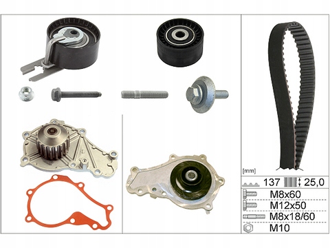 INA ENGRANAJE DE DISTRIBUCIÓN BOMBA PEUGEOT 207 307 308 407 1.6 HDI 