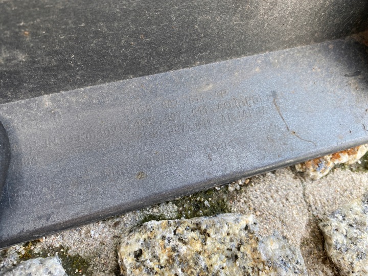 AUDI A6 C7 4G9 LIFT PARE-CHOCS ARRIÈRE UNIVERSEL 4G9807511AP ORIGINAL