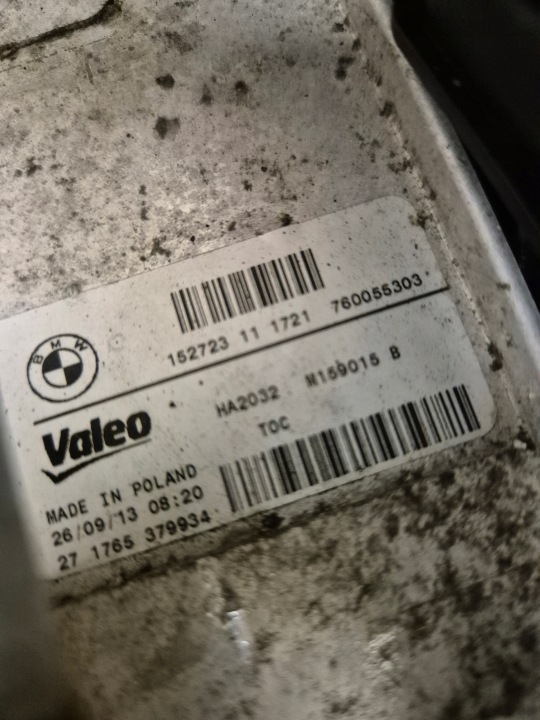 BMW 3 F30 F31 320I N20 PANNEAU AVANT COMPLET RADIATEURS ESSENCE MODULE EUROPE