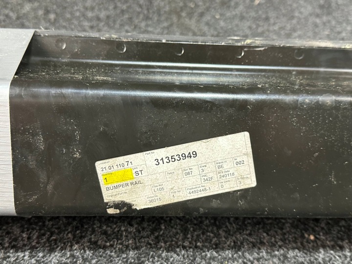 VOLVO C30 S40 II V50 POUTRE RENFORCEMENT PARE-CHOCS AVANT 30699334