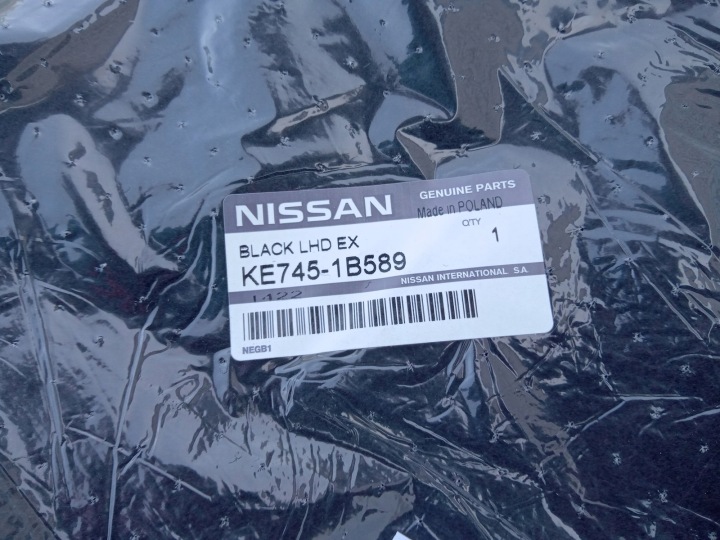 TAPIS DE SOL VELOURS NOIR INFINITI QX50 EX30D EX35