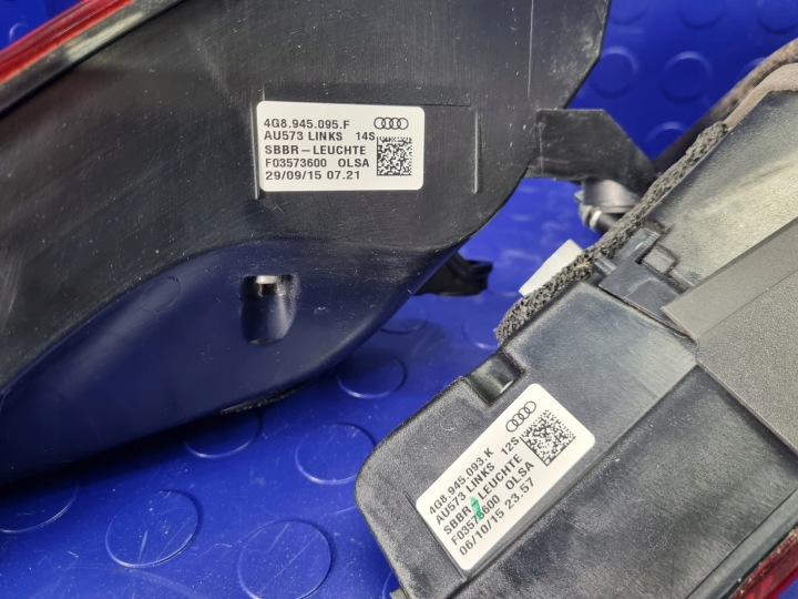 AUDI A7 C7 ENSEMBLE PHARE ARRIÈRE LED MATRIX USA ORIGINAL 4G8945096F