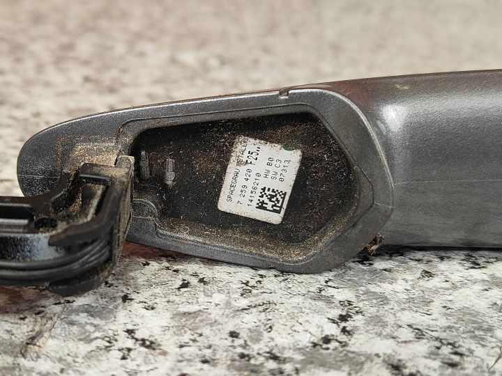 POIGNÉE PORTES DROITE AVANT DROIT AVANT BMW F25 F26 KEYLESS COMFORT A52