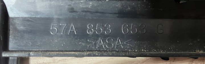 GRILLE CALANDRE SKODA KAROQ 57A 57A853653G