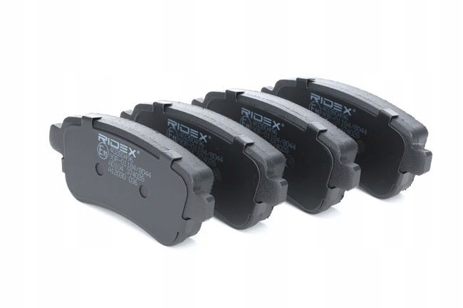 KIT VERS ÉCHANGES PLAQUETTES FREINS RIDEX 402B0496 ARRIÈRE VERS RENAULT