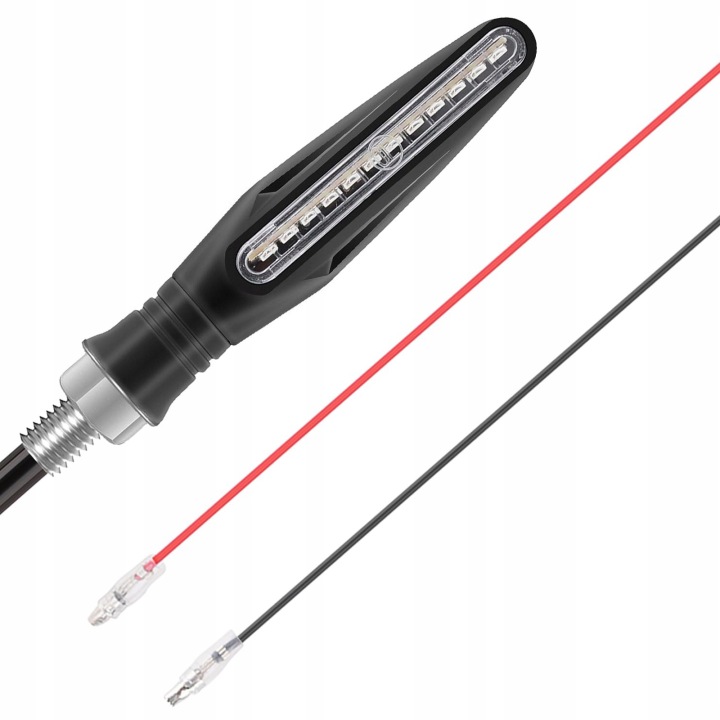 CLIGNOTANTS MOTOCYCLETTE 14 LED CLIGNOTANTS 12 V, RÉSISTANT À L'EAU 4 PCS