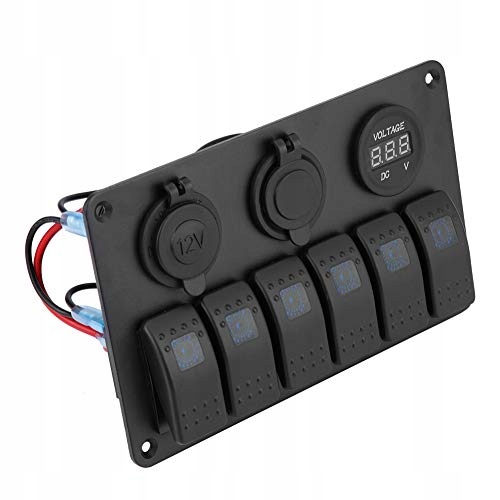 EBTOOLS 12V 24V 6-GNIAZDOWY VOITURE GLACE MORSKI REMORQUE DE CAMPING G990