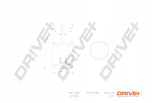 DRIVE+ FILTRO ACEITES HONDA GASOLINA 2.2 93-97 ACC ORD V 