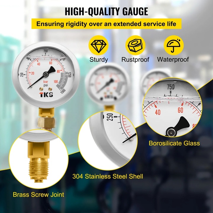 PROFESSIONAL SET FOR TESTOWANIA PRESSURE HYDRAULIC 13 ZLACZY 