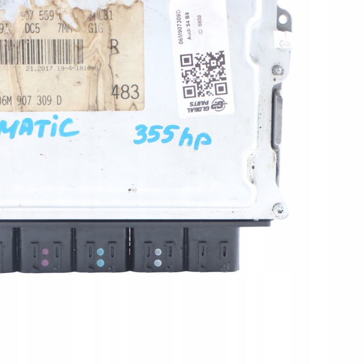 AUDI S4 B9 3.0 TFSI 355HP QUATTRO ORDINATEUR CONTRÔLEUR MOTEUR ECU 06M907309D