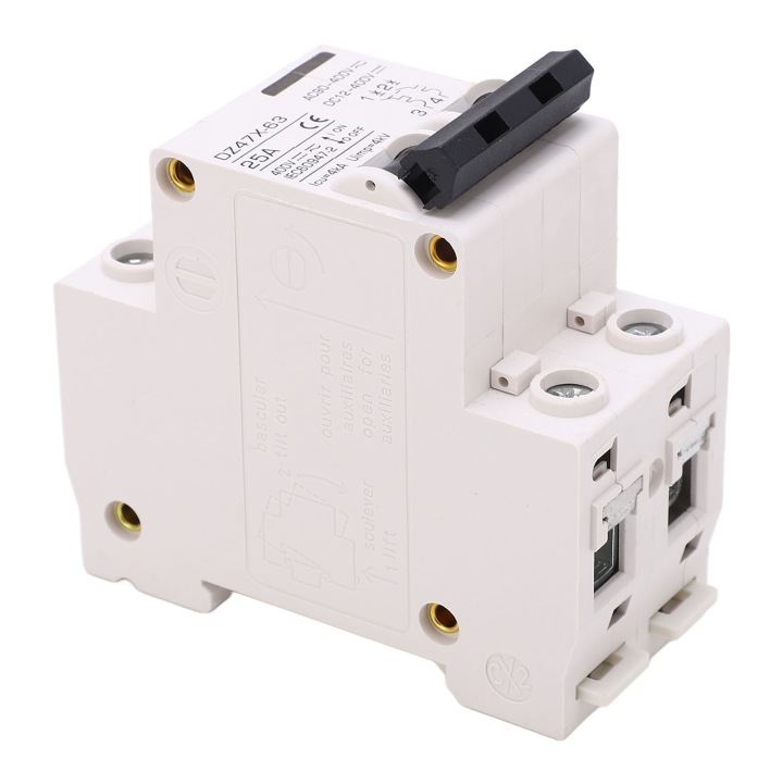 MINIATUROWY WYACZNIK NADPRADOWY AC DC 2P 25A 400V VERS MONTAGE SUR 14