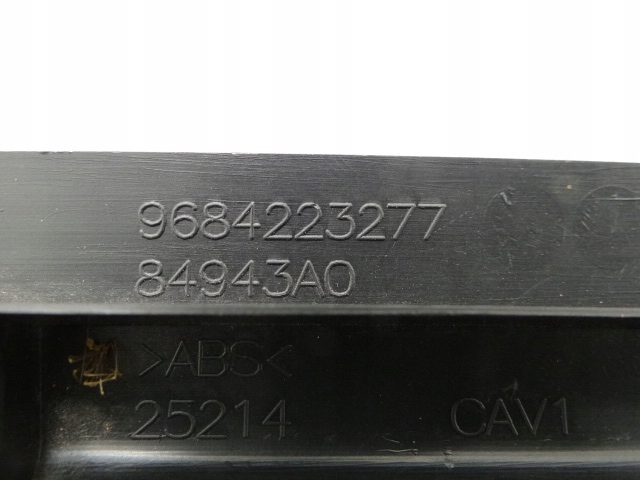 PEUGEOT 5008 II PROTECTION COURROIE SÉCURITÉ ARRIÈRE ARRIÈRE 9684223277