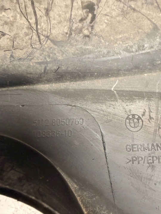 DOUBLURE PARE-CHOCS ARRIÈRE ARRIÈRE BMW 1 F20 F21 KIT 2011 2014ORG 8050769