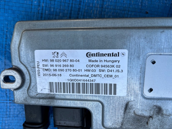 PEUGEOT 308 T9 MODULE DÉMARREUR STOP