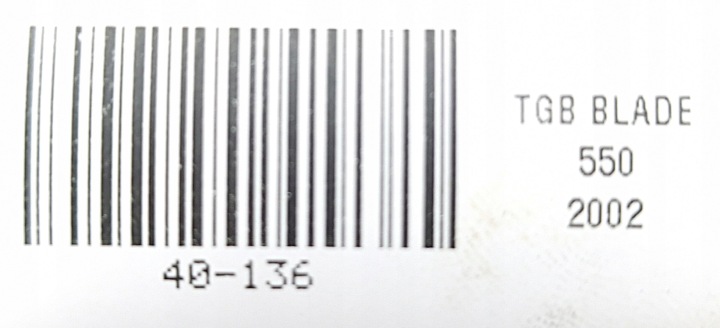 TGB BLADE 550 02 FIXATION POIGNÉE CHÂSSIS
