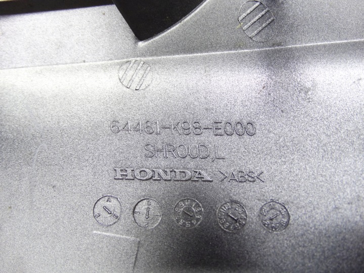 HONDA CB125R 2018+ PROTECTION RÉSERVOIR GAUCHE AVANT 64461-K98-E000 ORIGINAL