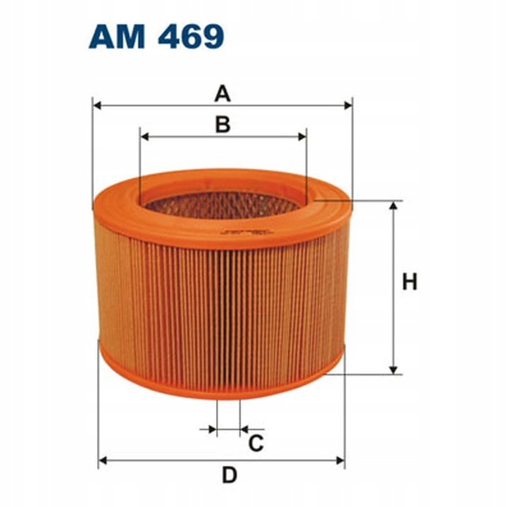 FILTER AIR FILTRON AM 469 