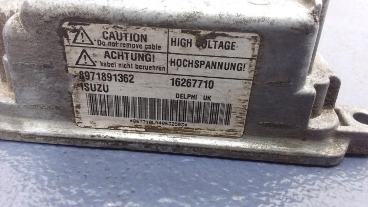 OPEL ASTRA G 1.7 DTI CONTRÔLEUR POMPES D'INJECTION 8971891362 16267710