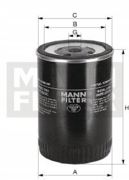 FILTRE WYMIENNY CARBURANT WK81186 MANN-FILTER photo 2 - milautoparts-fr.ukrlive.com