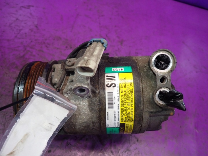 OPEL ZAFIRA A I 03-05 LIFT 1.6 COMPRESSEUR COMPRESSEUR DE CLIMATISATION 24464151