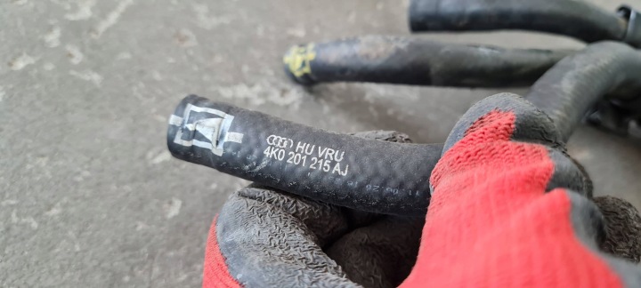 A6 C8 4K FIL TUYAU TUBES CARBURANTS COMBUSTIBLE 2.0 TDI 4K0201214L