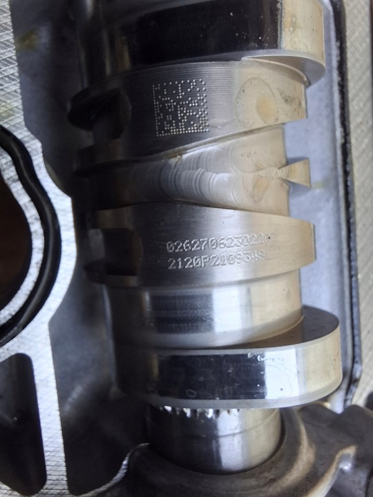 CULASSE COMPLÈTE ARBRES AUDI RS6 C8 23R 4.0 TFSI DROITE 0P2103404