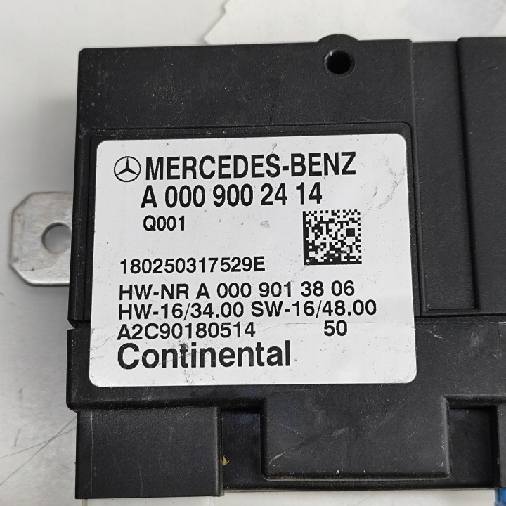 MERCEDES-BENZ C W205 2018 CONTRÔLEUR MODULE POMPES D'INJECTION