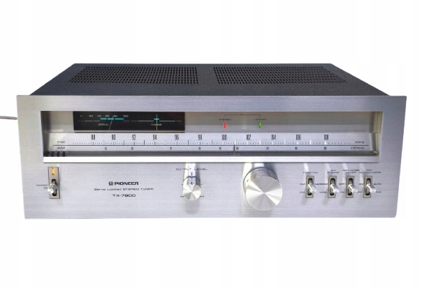 Pioneer tx-7800 tuner stereo vintage blue line made in japan