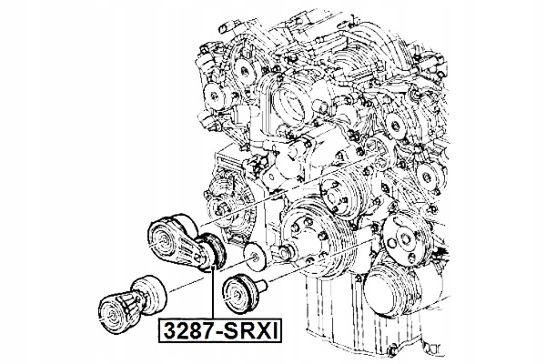 FEBEST ROLLO TENSOR CADILLAC STS 2005-2011 EUROPA 