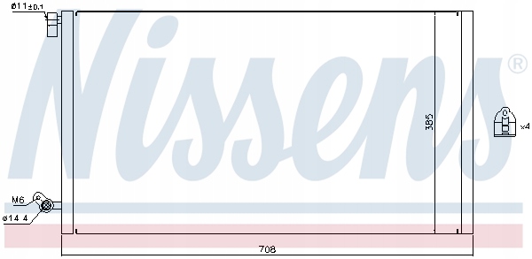 CONDENSADOR NISSENS 940187 