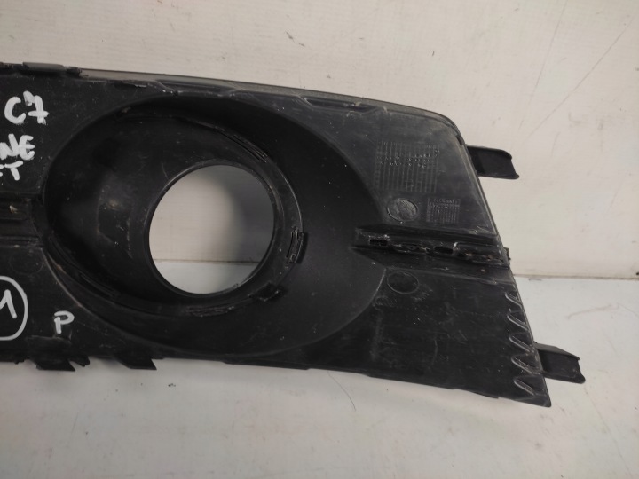 AUDI A6 C7 LIFT S-LINE GRILLE PARE-CHOCS AVANT AVANT DROITE NOIR 4G0 14-