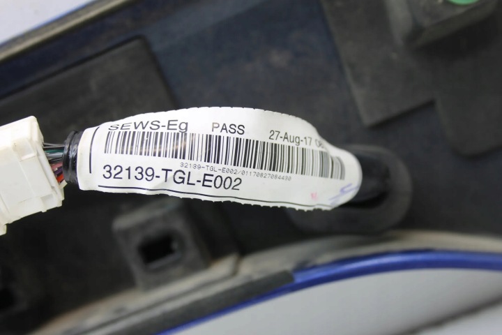 MOULURE DÉCORATIVE COUVERCLES DE COFFRE HONDA CIVIC X BERLINE COMPACTE (FC_, FK) 74890TGGZZ00