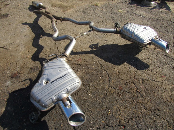 MERCEDES R W251 251 3.0 ÉCHAPPEMENT TUYAU SILENCIEUX COMPLET 2514909401 2514909301