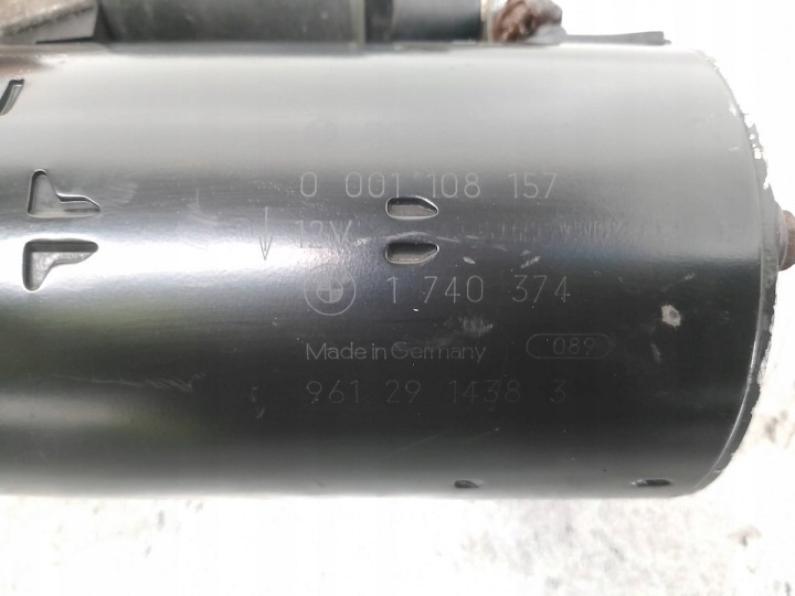 DÉMARREUR BMW E46 1740374 0001108157 BOSCH 1.9 B