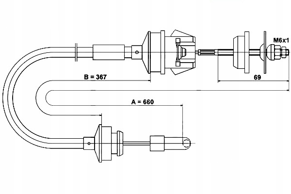 TUYAU ENSEMBLE D'EMBRAYAGE ATE 2150A6 421103B 113034 FKS18009 photo 1 - milautoparts-fr.ukrlive.com