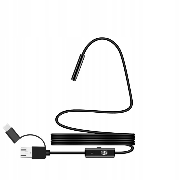 CAMÉRA INSPEKCYJNA VERS TÉLÉPHONE REBEL 720P IP67 2M 67° USB USB-C MICRO USB