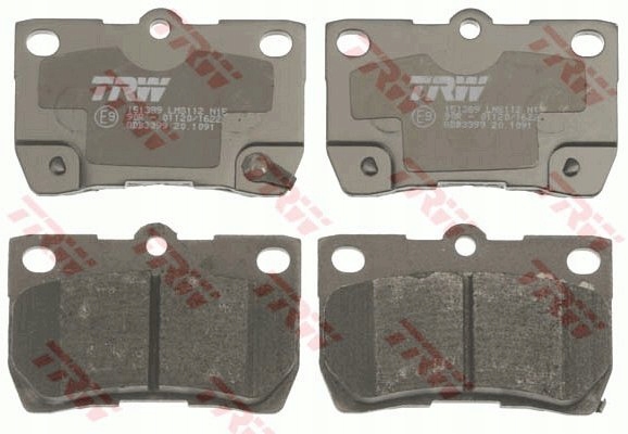 PADS BRAKE TOYOTA T. LEXUS TRW 